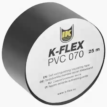 Стрічка PVC K-FLEX 038-025 AT 070 black